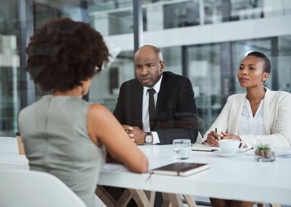 Leadership team assessing a candidate beyond their CV