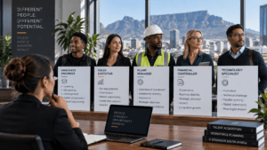 Recruitment strategy tailored to different professional roles and candidates